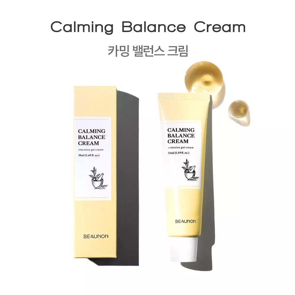 12 Pieces Beaunon Calming Balance Creams 50ml Facial Soothing Moisture Skincare Korean Best Popular Selling Beauty Face soothes 