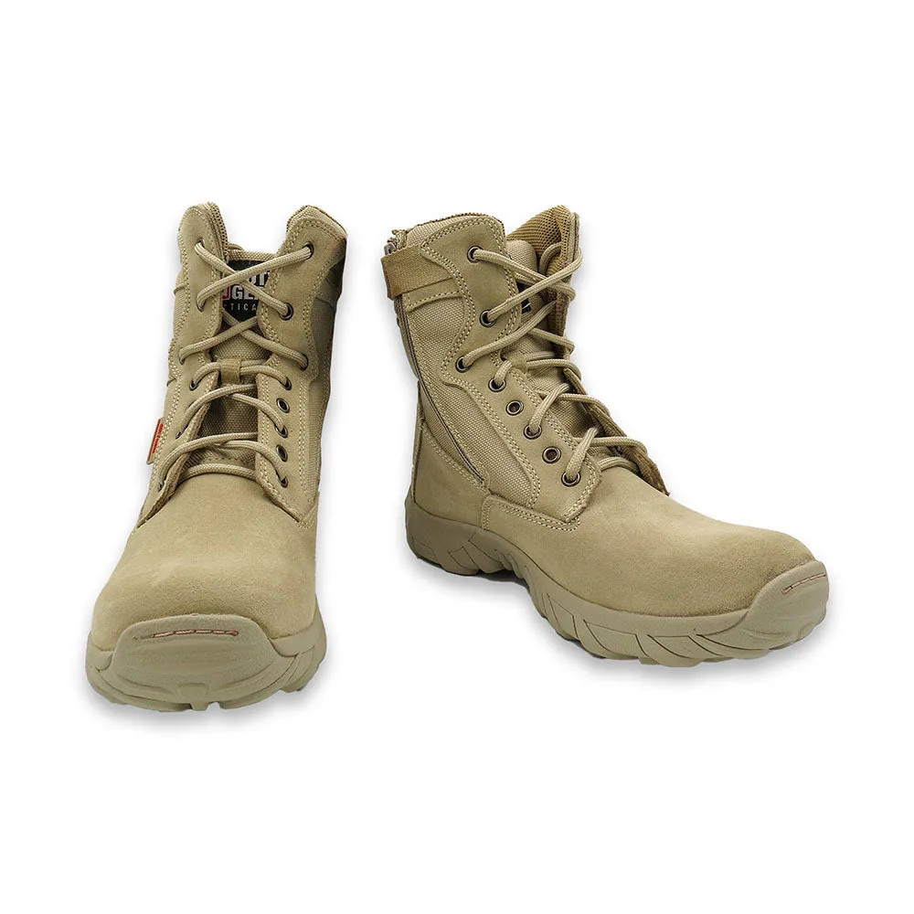 1563 BOTA TACTICA ELITE 8 TAN MARCA DUTY GEAR