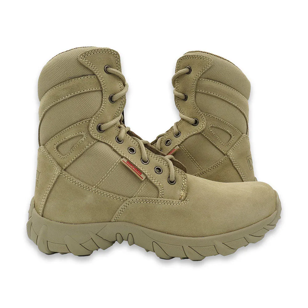 1563 BOTA TACTICA ELITE 8 TAN MARCA DUTY GEAR