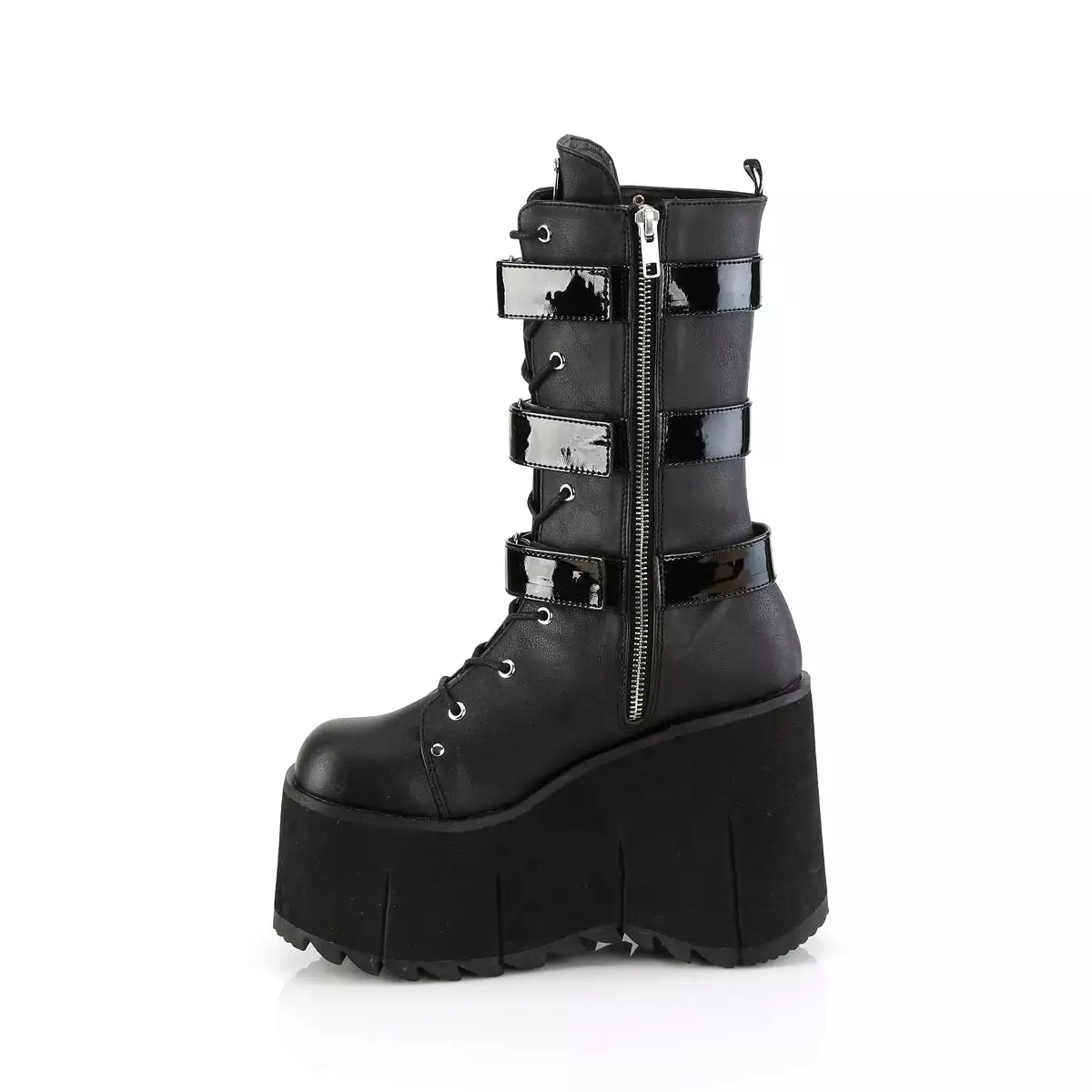 4 Inch Platform KERA-110 Black Pu