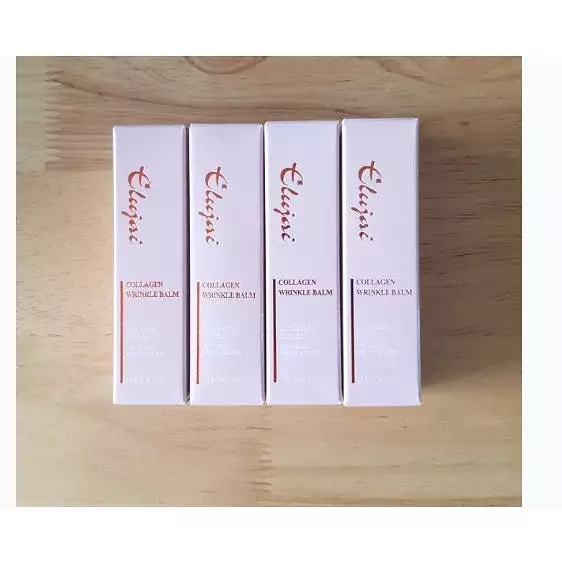 4 Pieces ELUJAI Collagen Wrinkle Balms 10g Dry Skincare Moisture Anti Wrinkles Hyaluronic Acid Elasticity