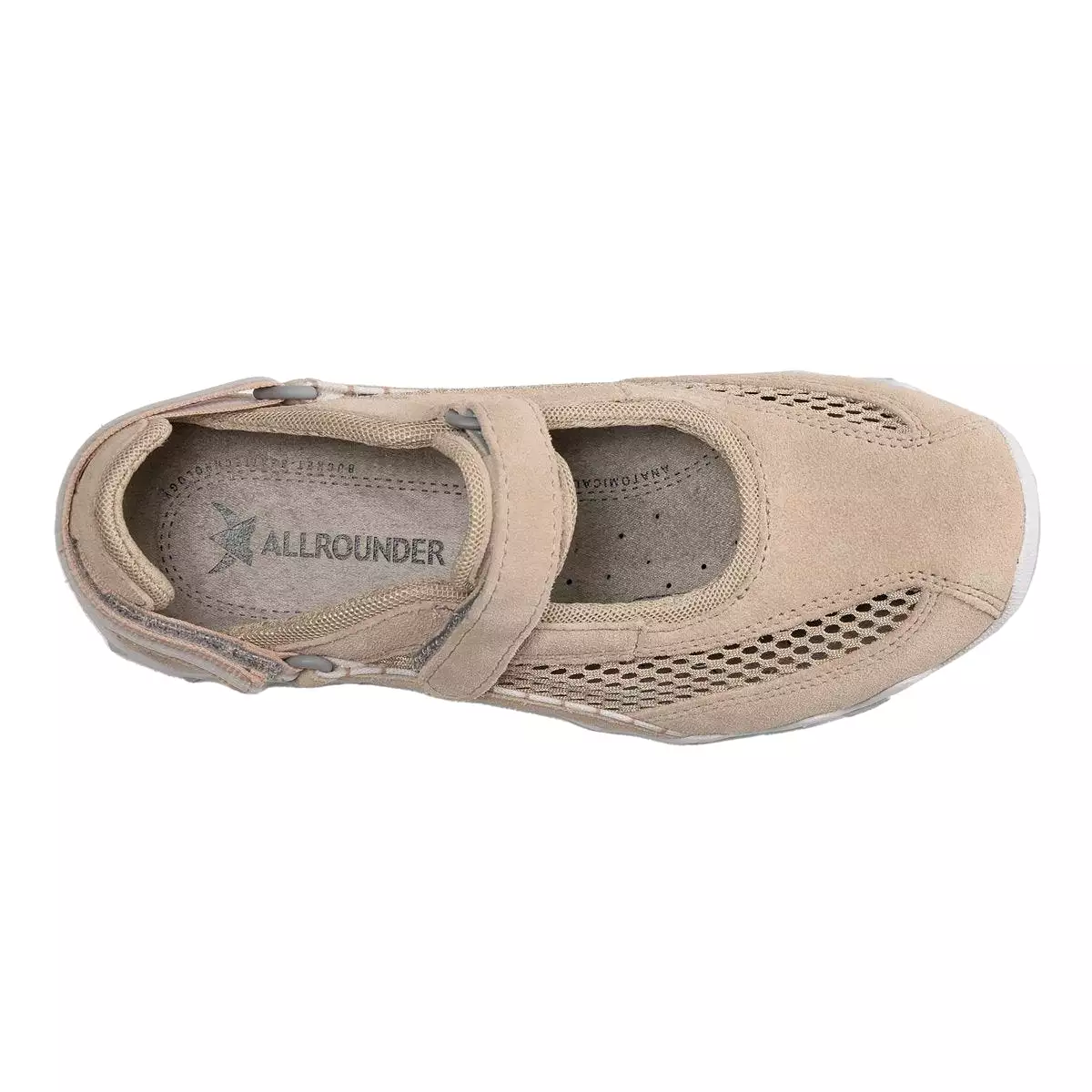 Allrounder Women's Niro Sand Suede/Mesh