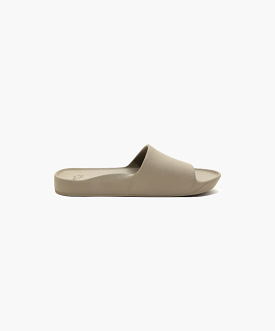 Archies Arch Support Taupe Slides Taupe