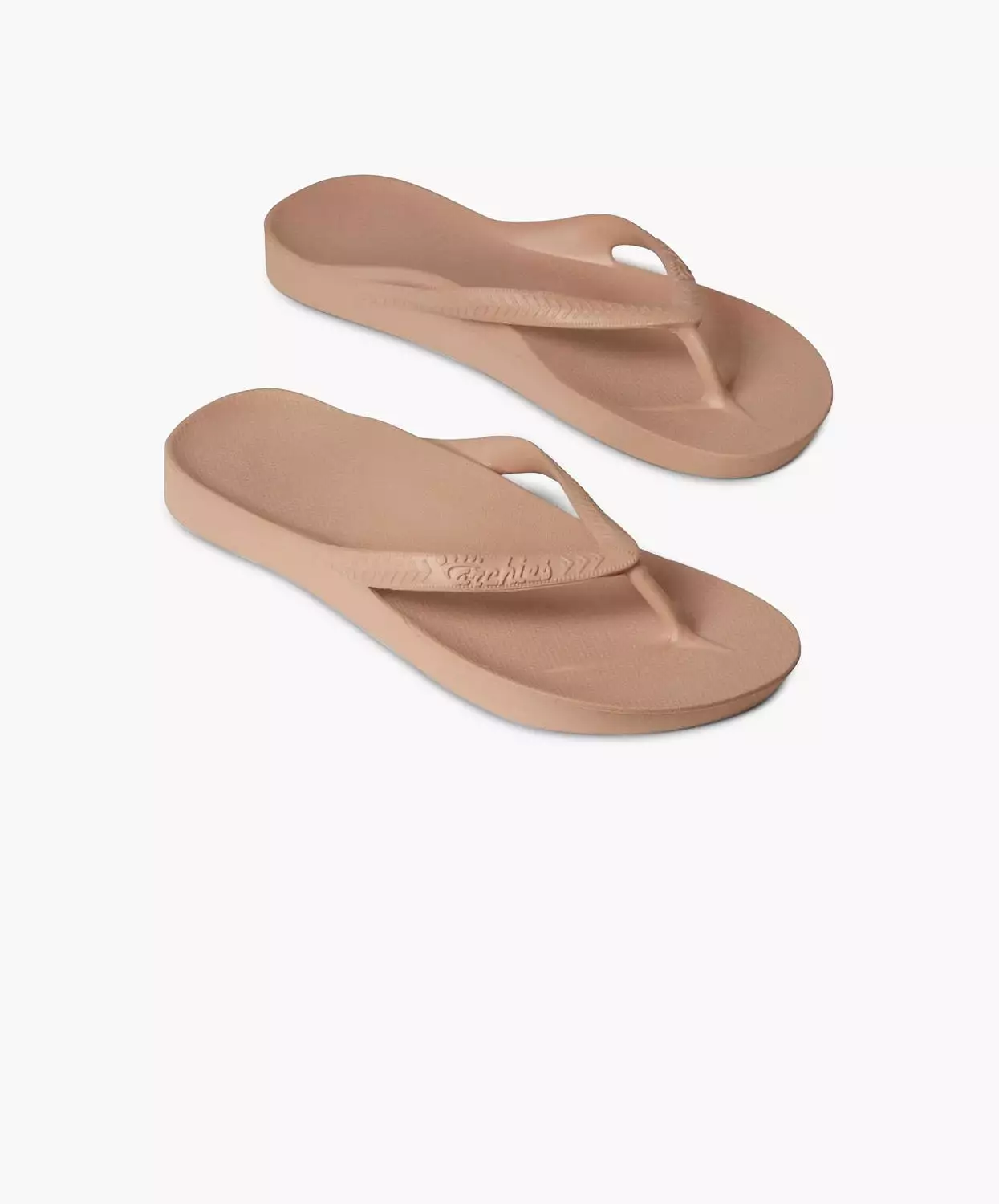 Archies Arch Support Taupe Thongs