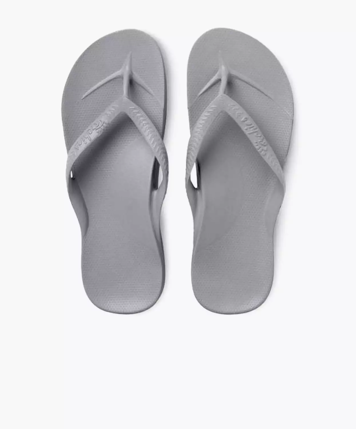 Archies Arch Support Thongs Grey