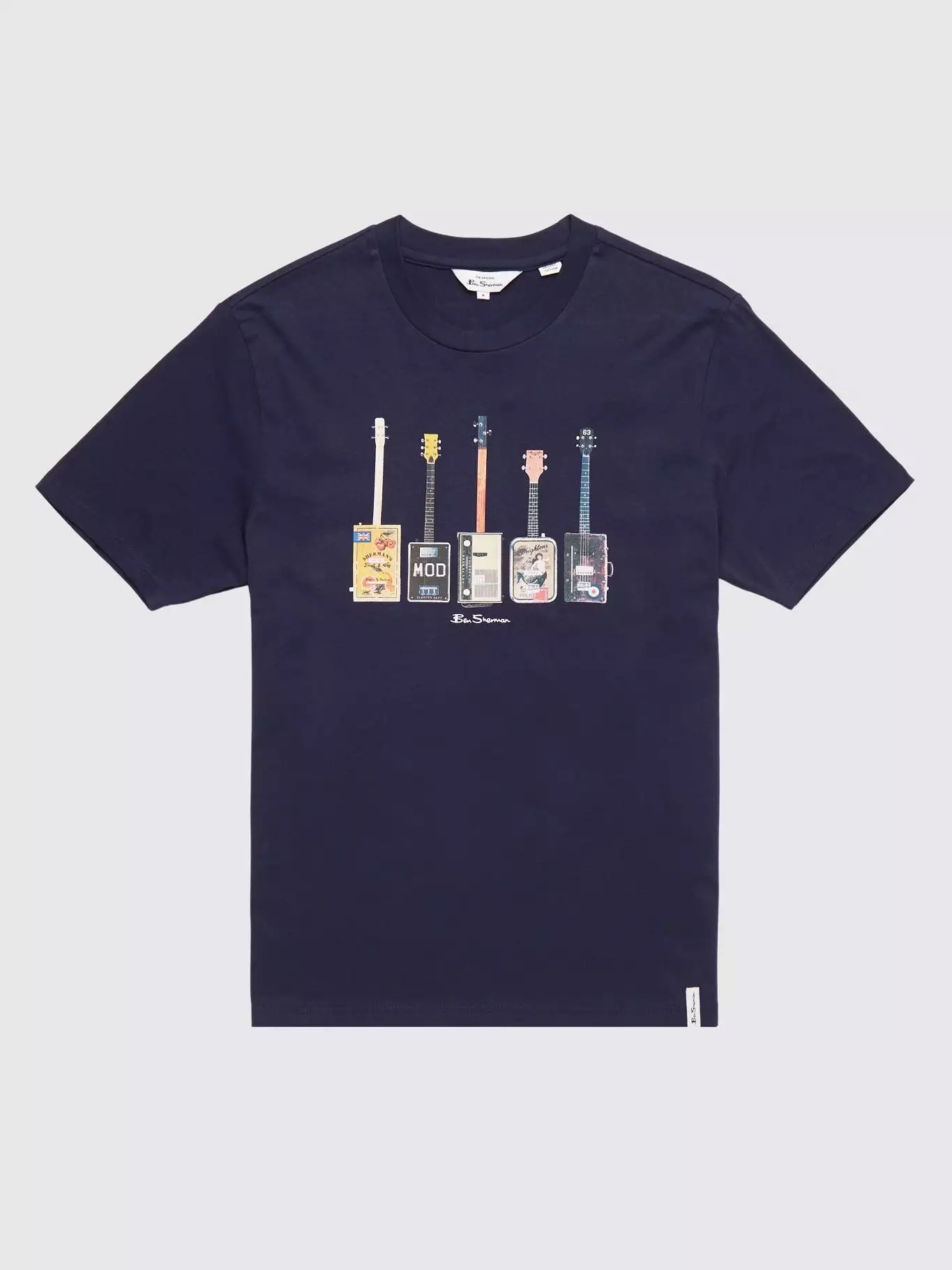 Ben Sherman 'Misfits Guitars' T-Shirt