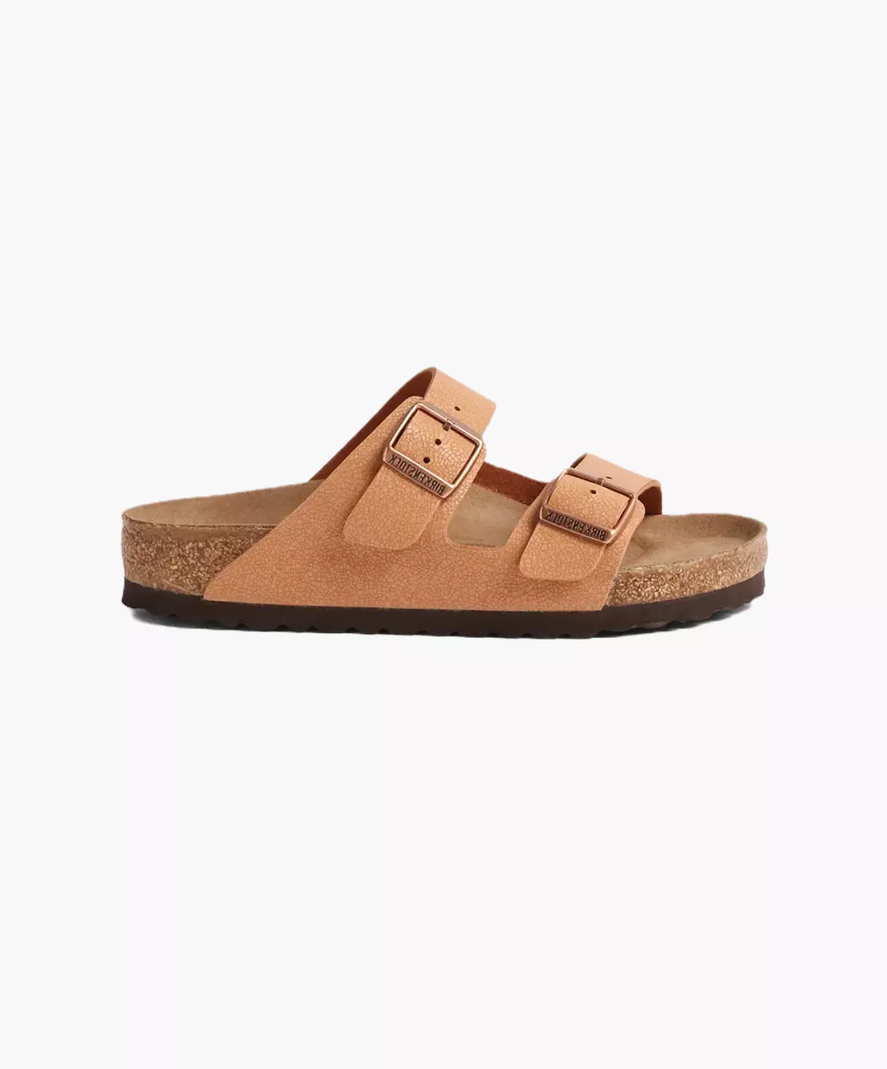 Birkenstock Arizona BirkiBuc Earthy Pecan Vegan Sandals