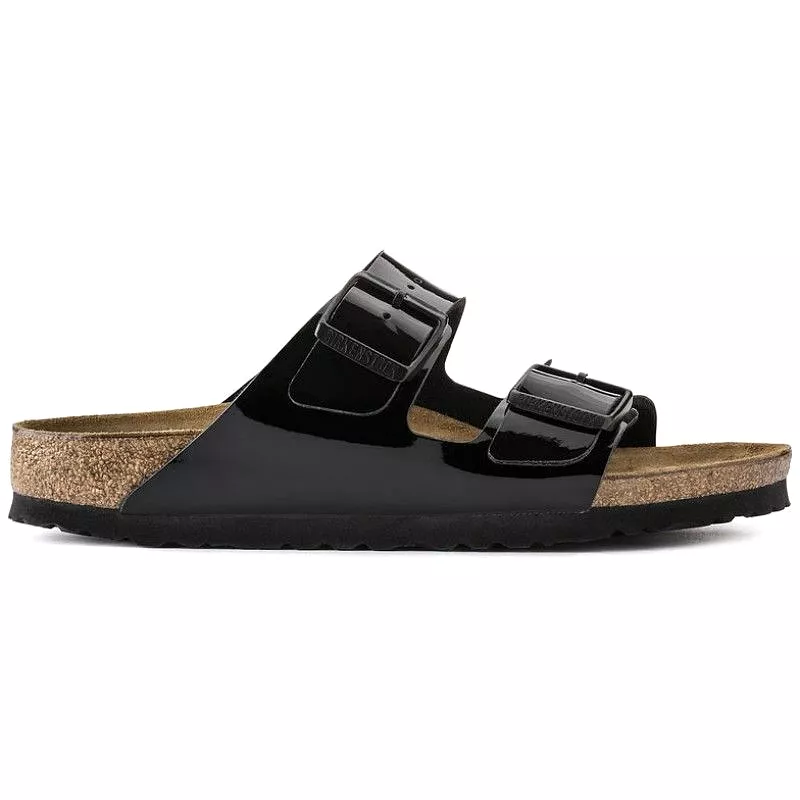 Birkenstock Arizona Birko-Flor Black Patent Sandals