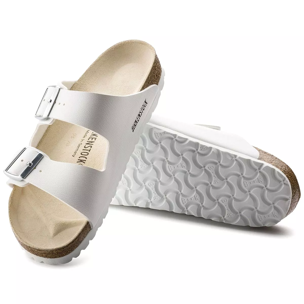 Birkenstock Arizona Birko-Flor White Sandals