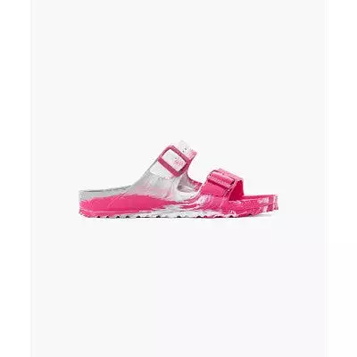 Birkenstock Arizona EVA Multi Beetroot Purple/Silver/White Sandals