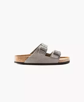 Birkenstock Arizona Nubuck Leather Desert Buck Whale Grey Sandals