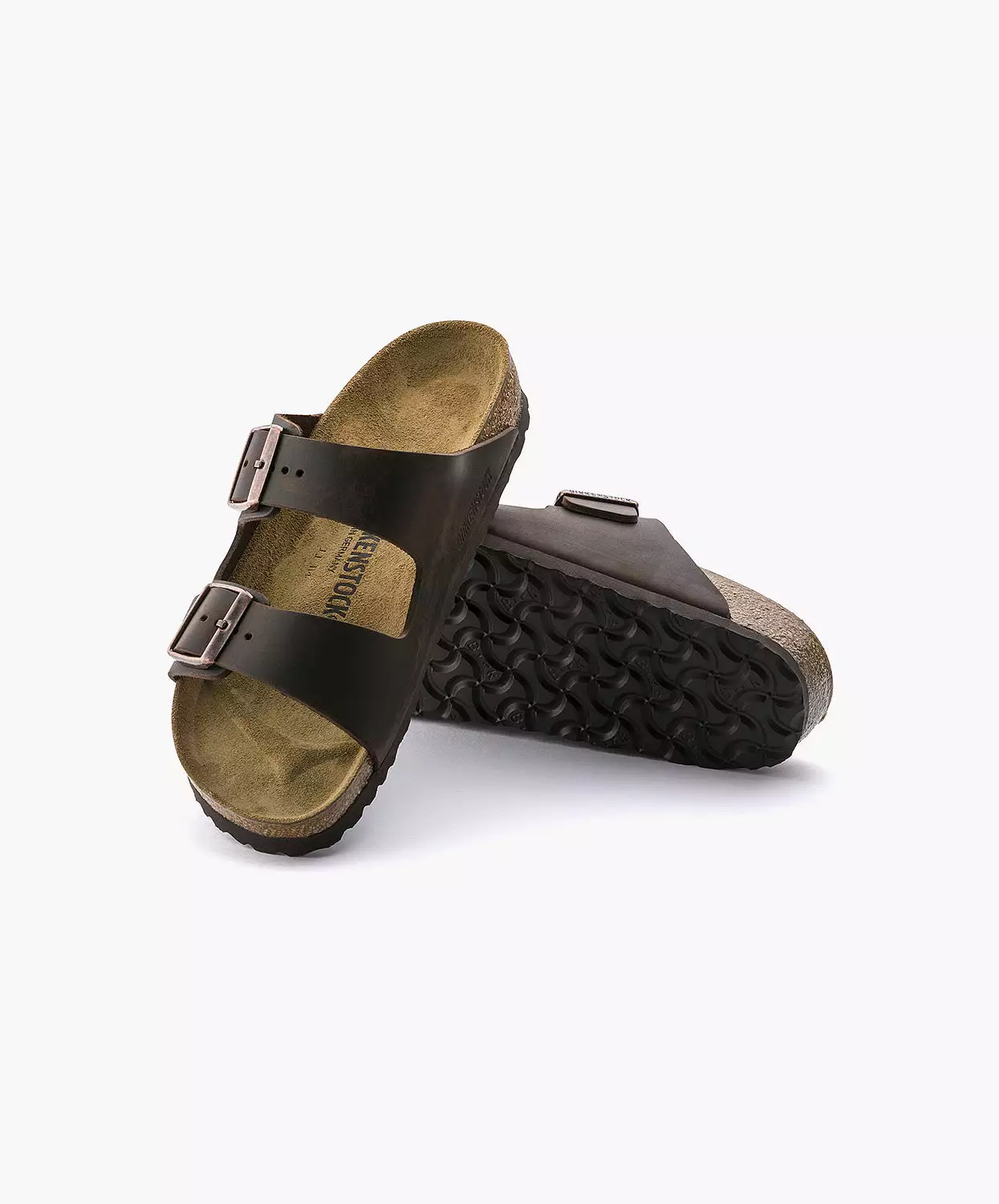 Birkenstock Arizona Oiled Leather Habana Sandals