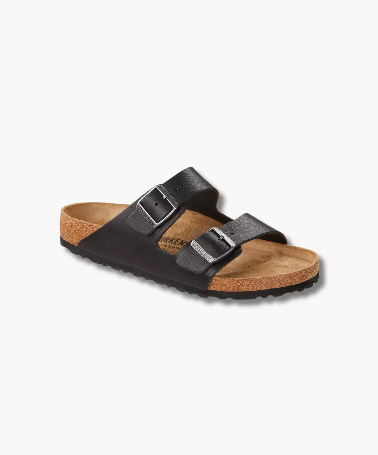 Birkenstock Arizona Vintage Leather Wood Black Sandals