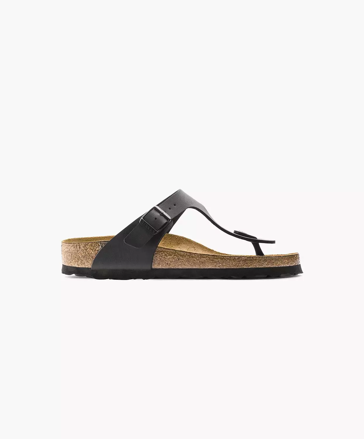 Birkenstock Gizeh Birko-Flor Black Sandals