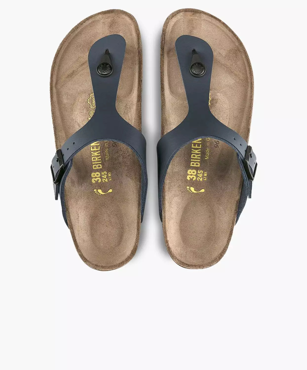 Birkenstock Gizeh Birko-Flor Blue Sandals