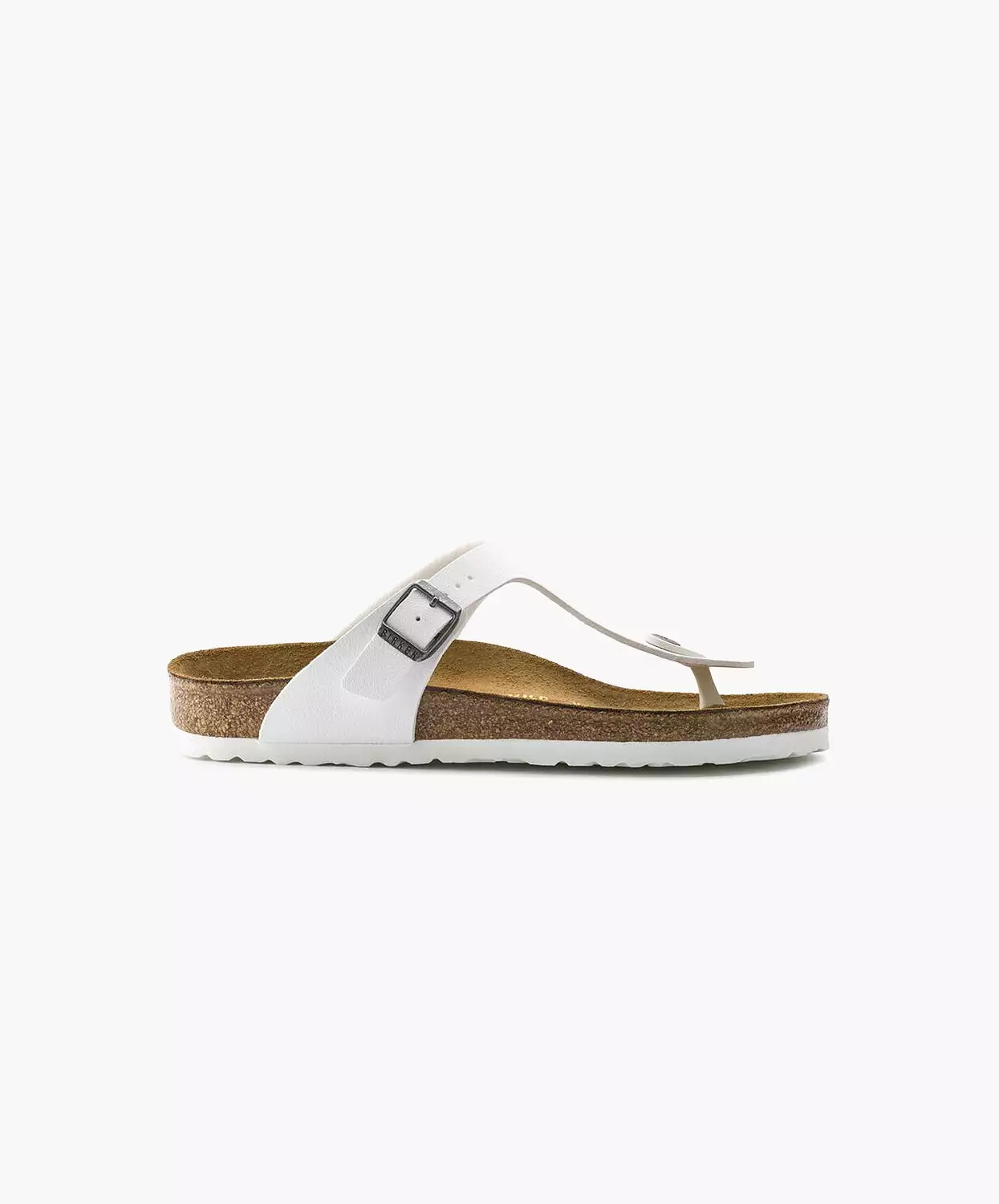 Birkenstock Gizeh Birko-Flor White Sandals