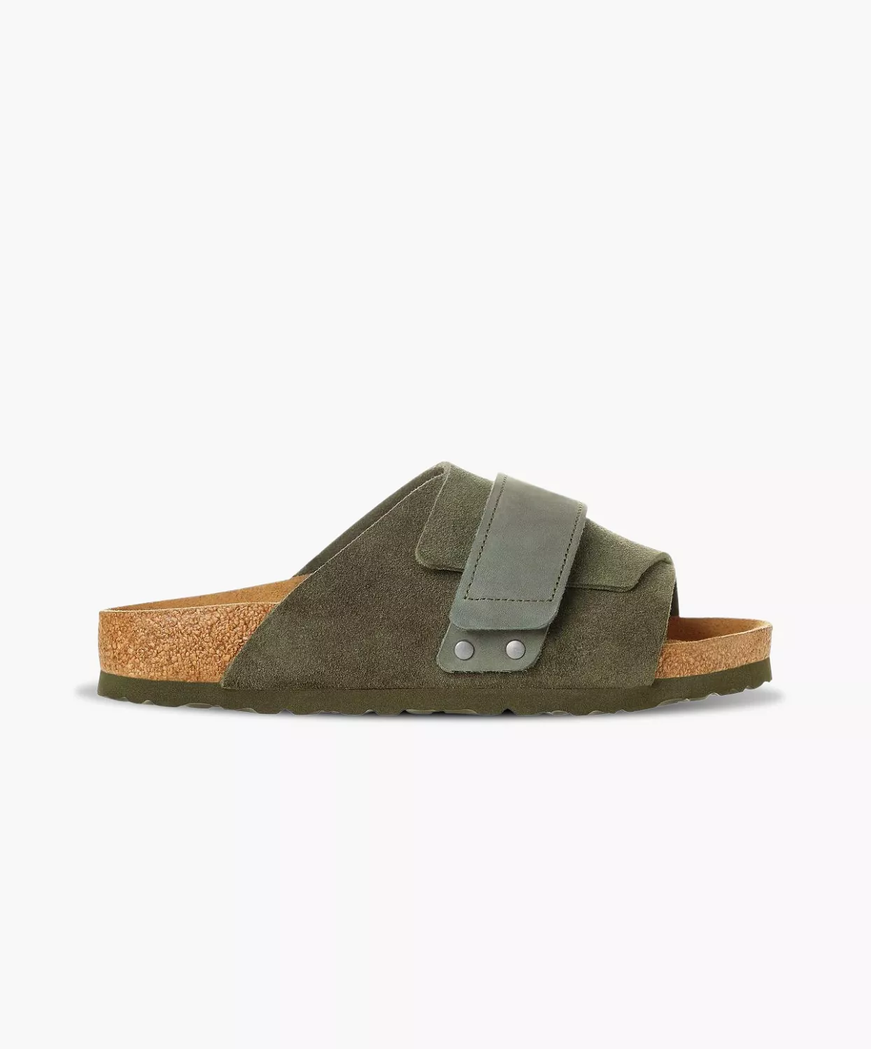 Birkenstock Kyoto Suede Leather Thyme Sandals