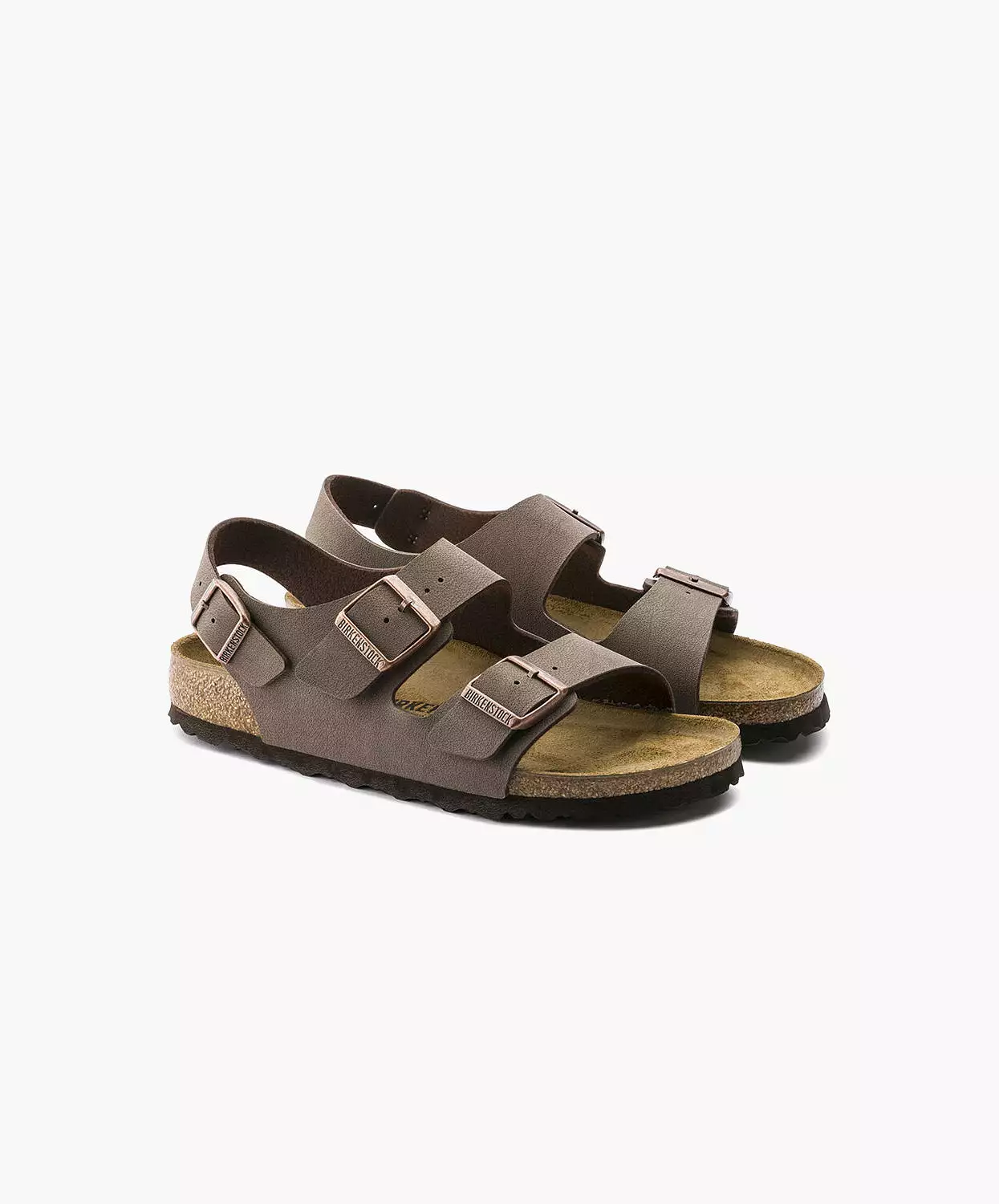 Birkenstock Milano BirkiBuc Mocca Sandals