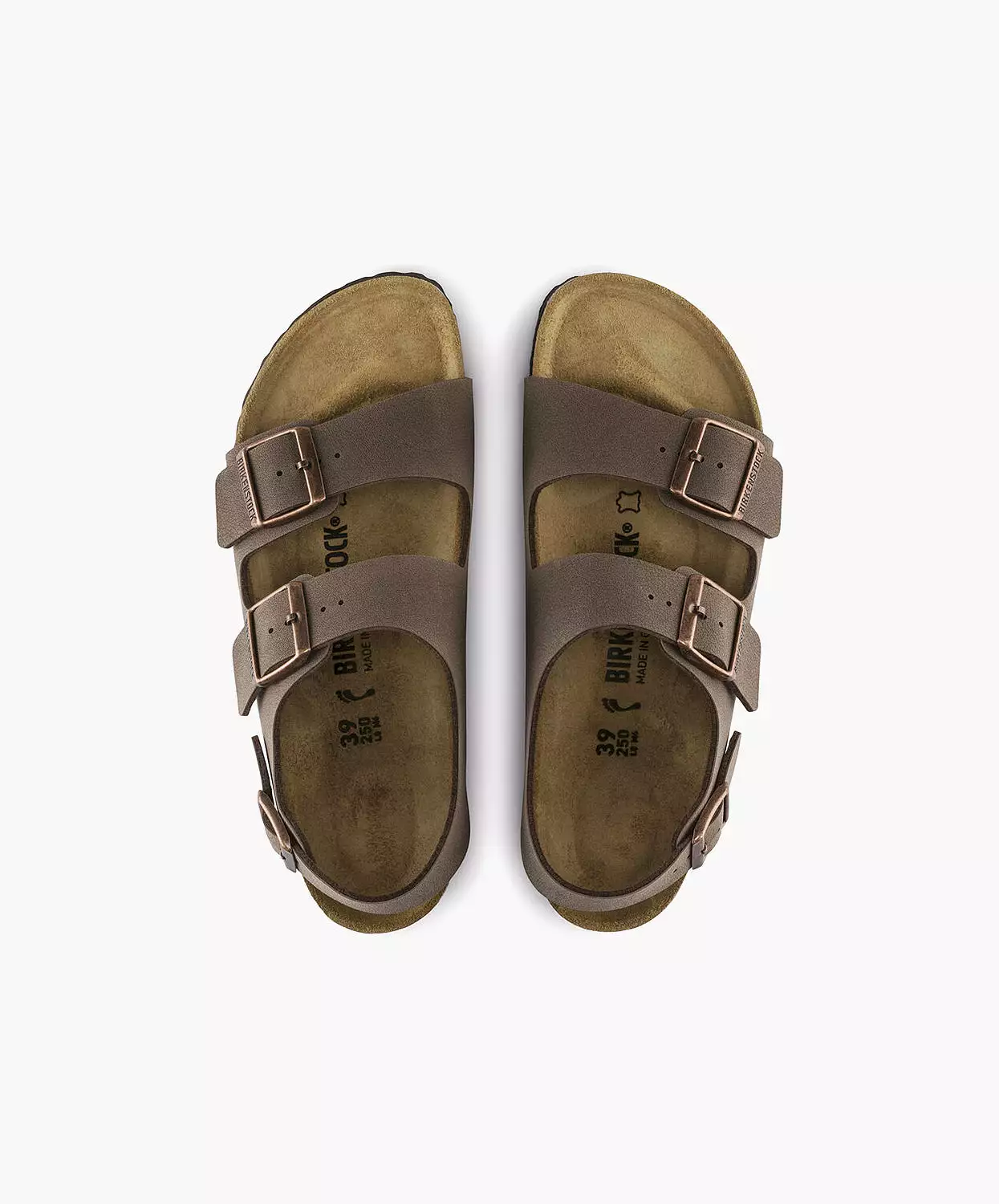 Birkenstock Milano BirkiBuc Mocca Sandals