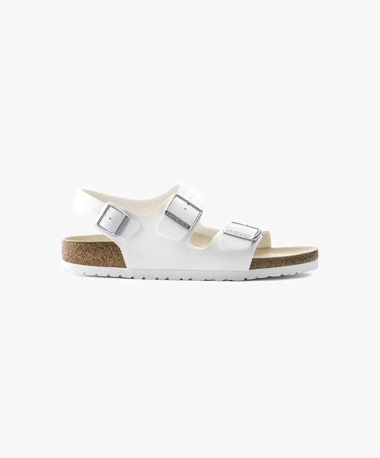 Birkenstock Milano Birko-Flor White Sandals