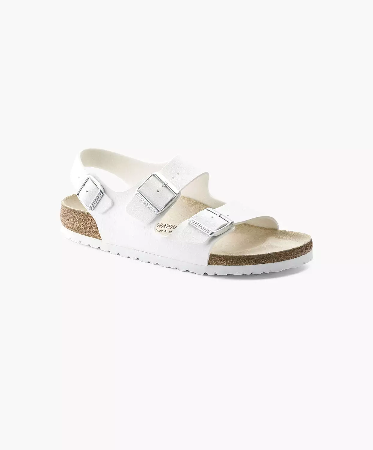 Birkenstock Milano Birko-Flor White Sandals