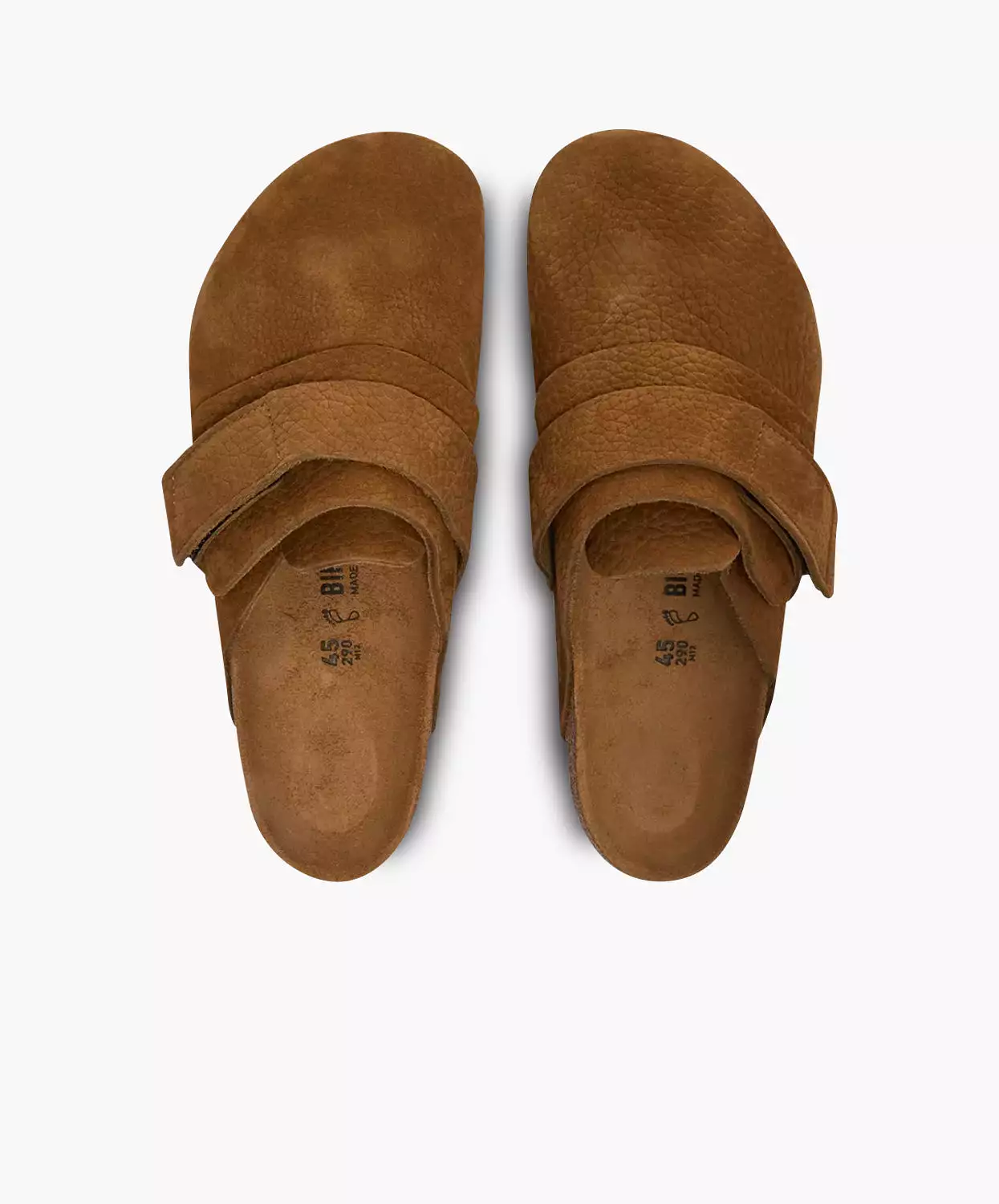 Birkenstock Nagoya Nubuck Leather Desert Buck Tea Clogs