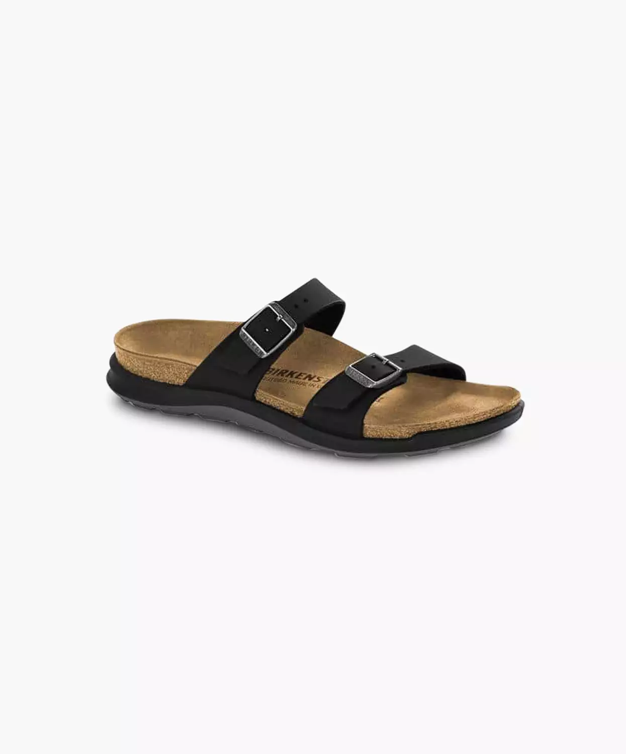 Birkenstock Sierra Cross Town Birko-Flor Nubuk Black Sandals