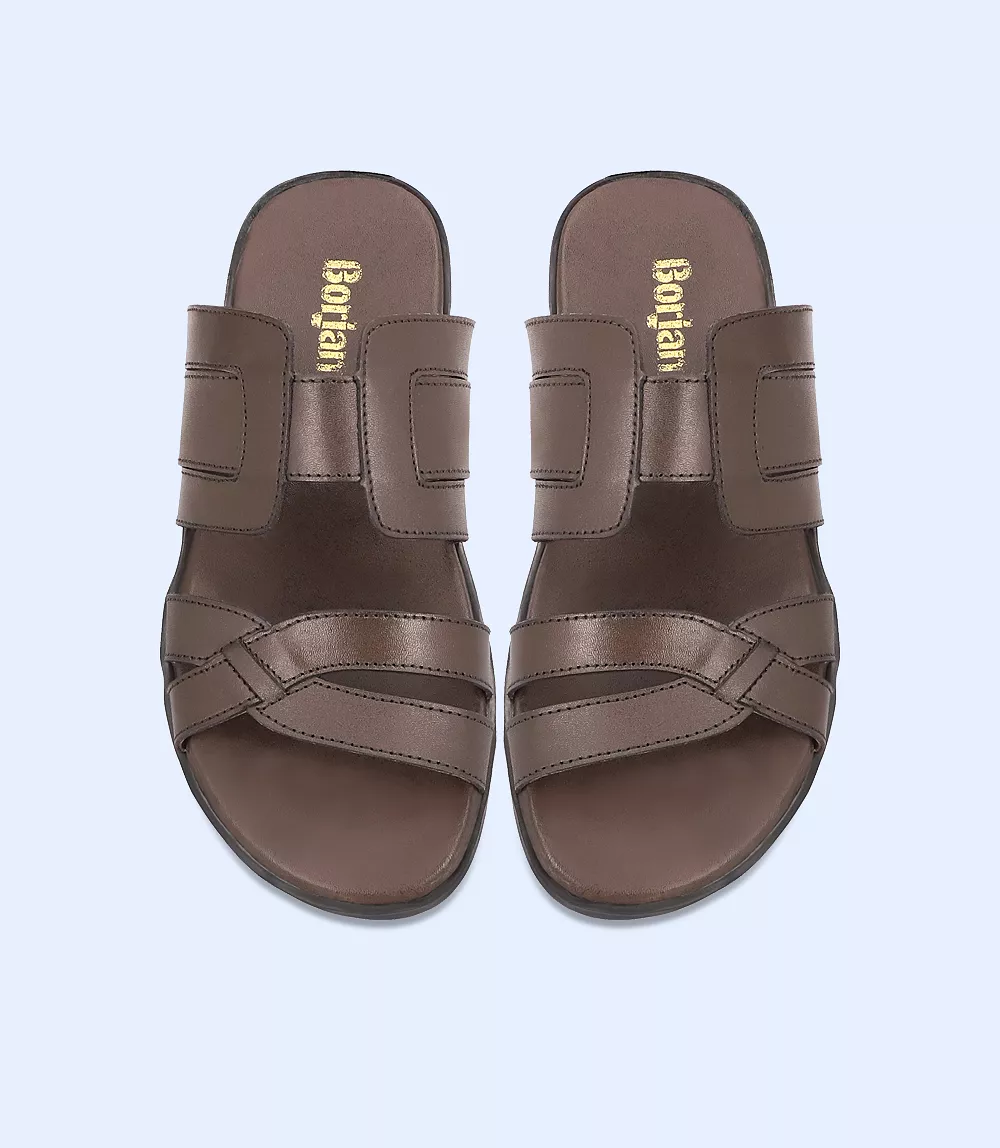 BM4775-CHOCO-Men Slipper