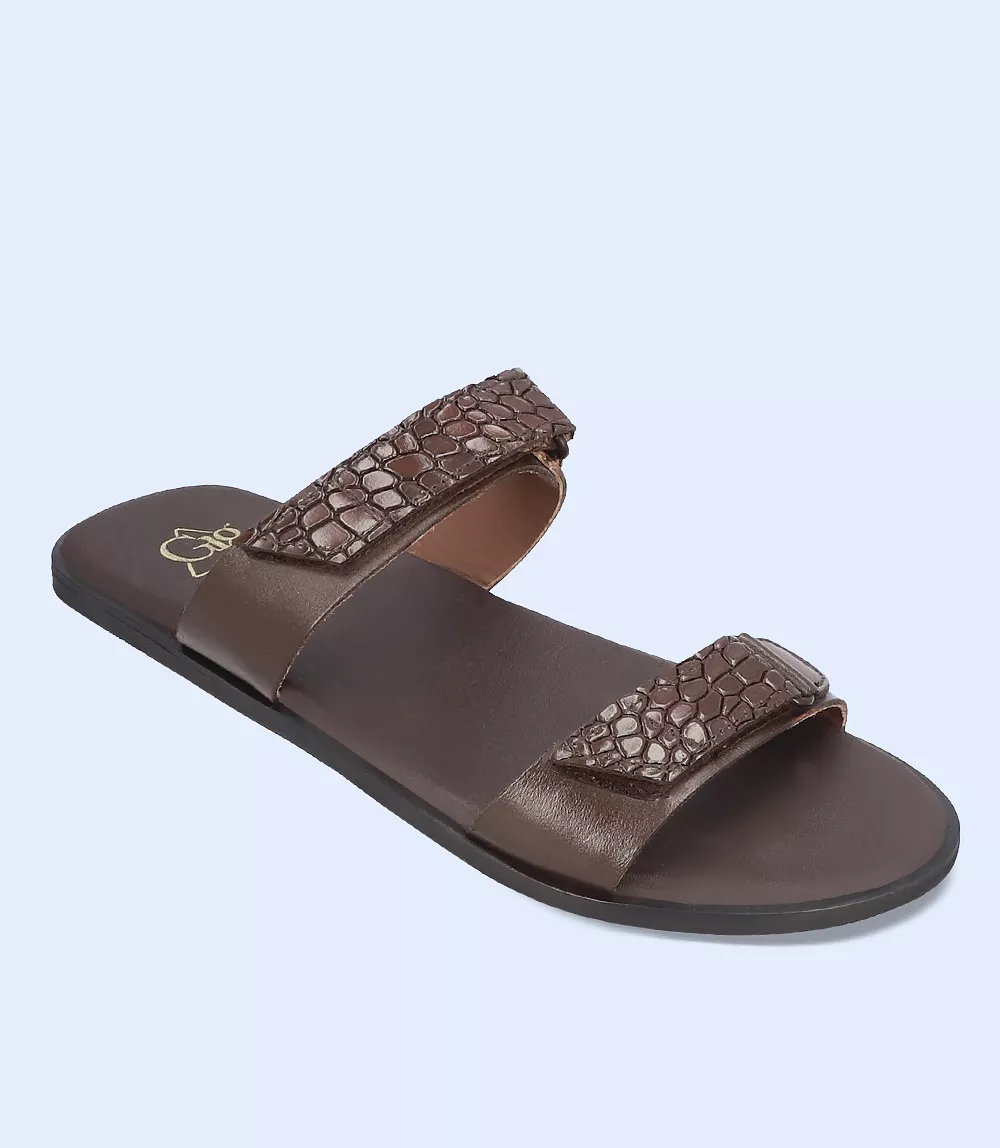 BM4984-CHOCO-Men Slipper