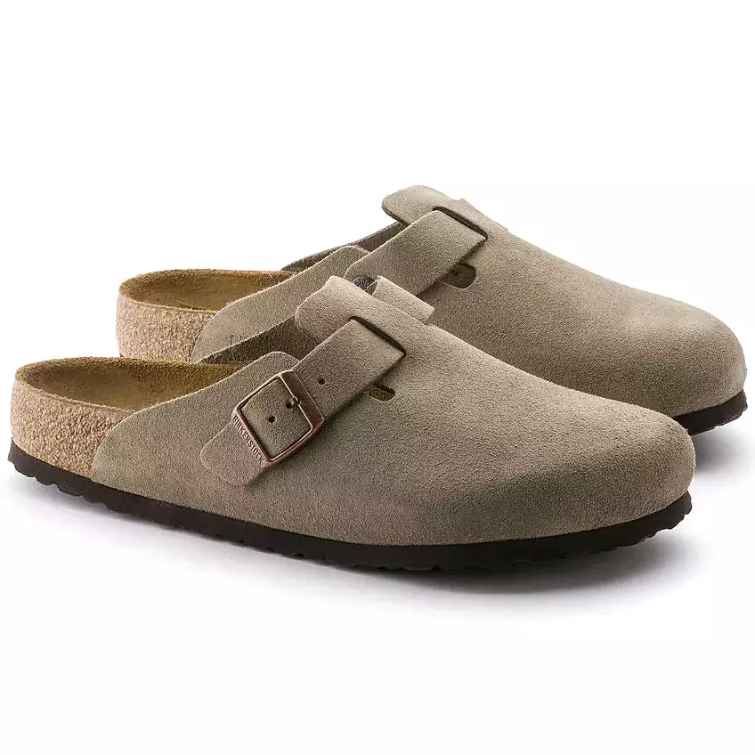 Boston Soft Footbed Suede Leather