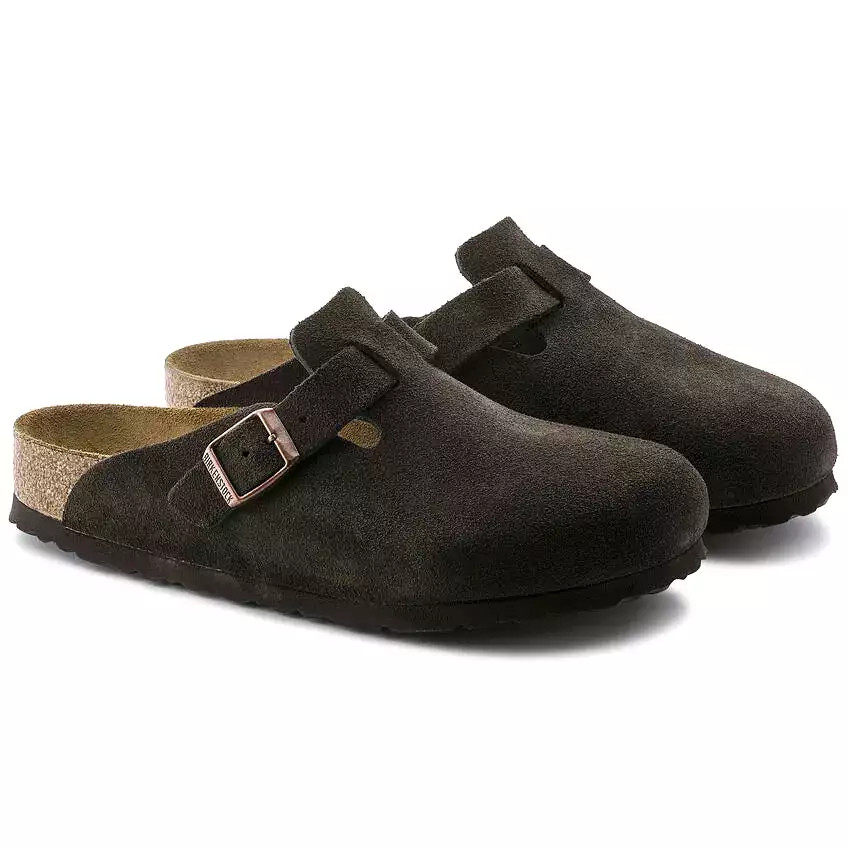 Boston Soft Footbed Suede Leather