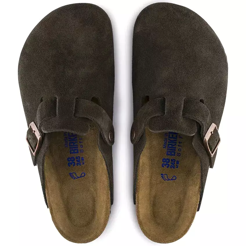 Boston Soft Footbed Suede Leather