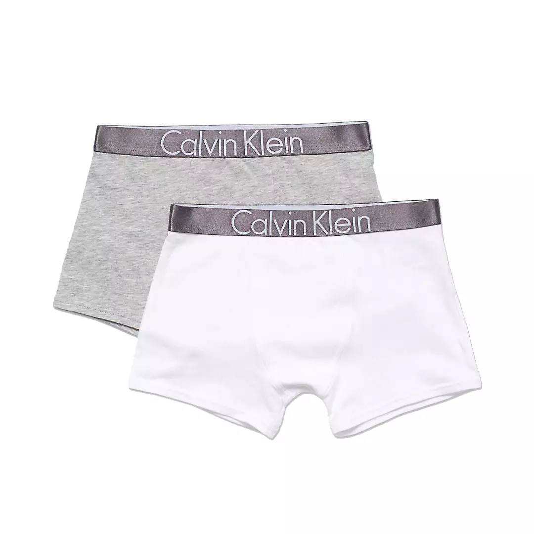 Boys Boxer Trunks by Calvin Klein (2-Pack)