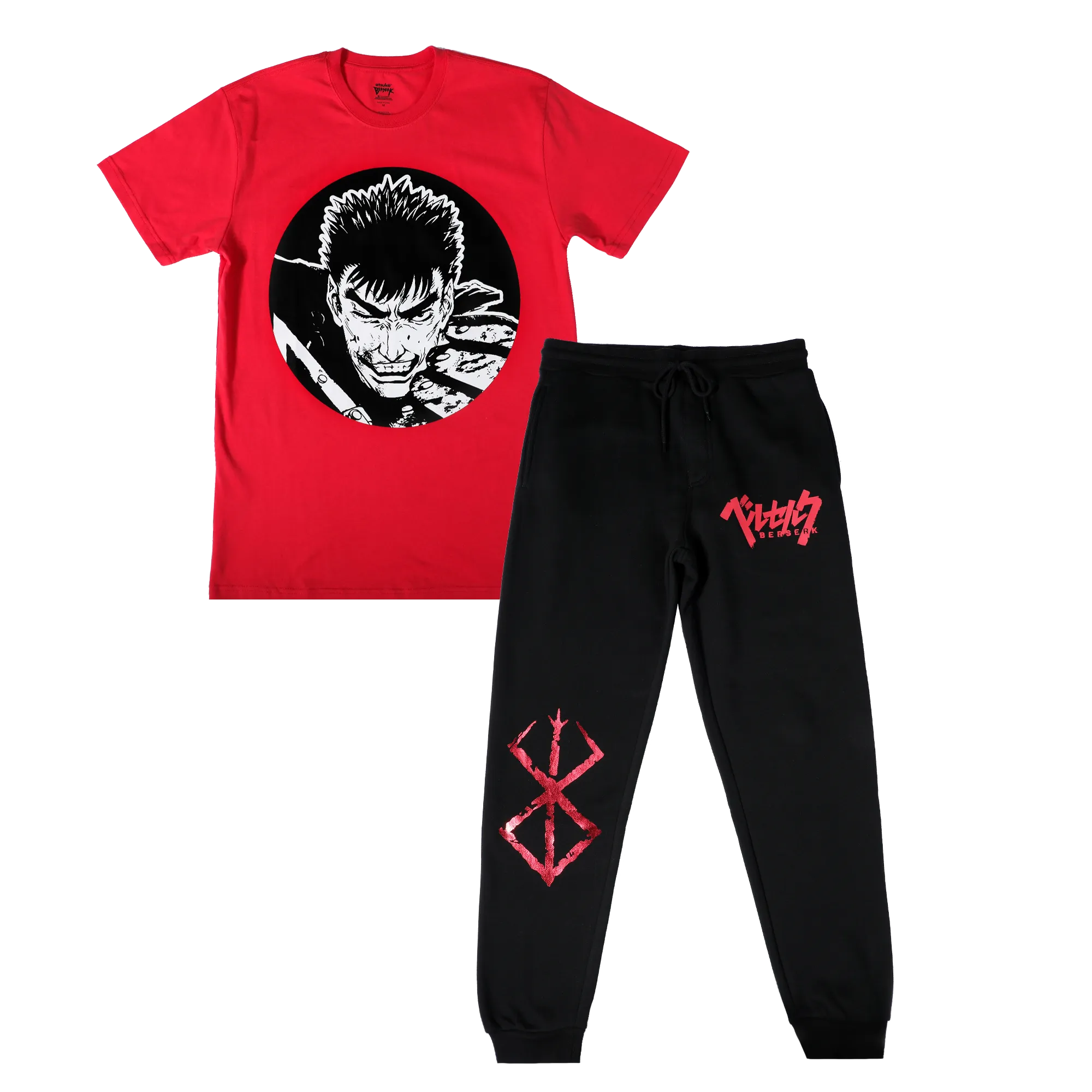 Brand of Sacrifice Red and Black Lounge Set