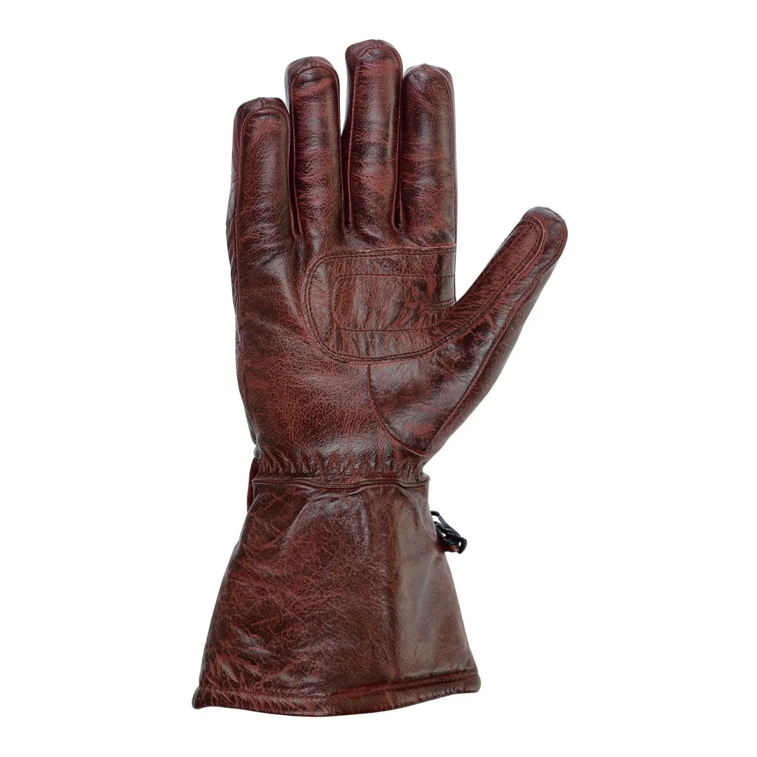 Brown, Black, Red or Stonewash Motorcycle Armored Thinsulate Leather Gloves