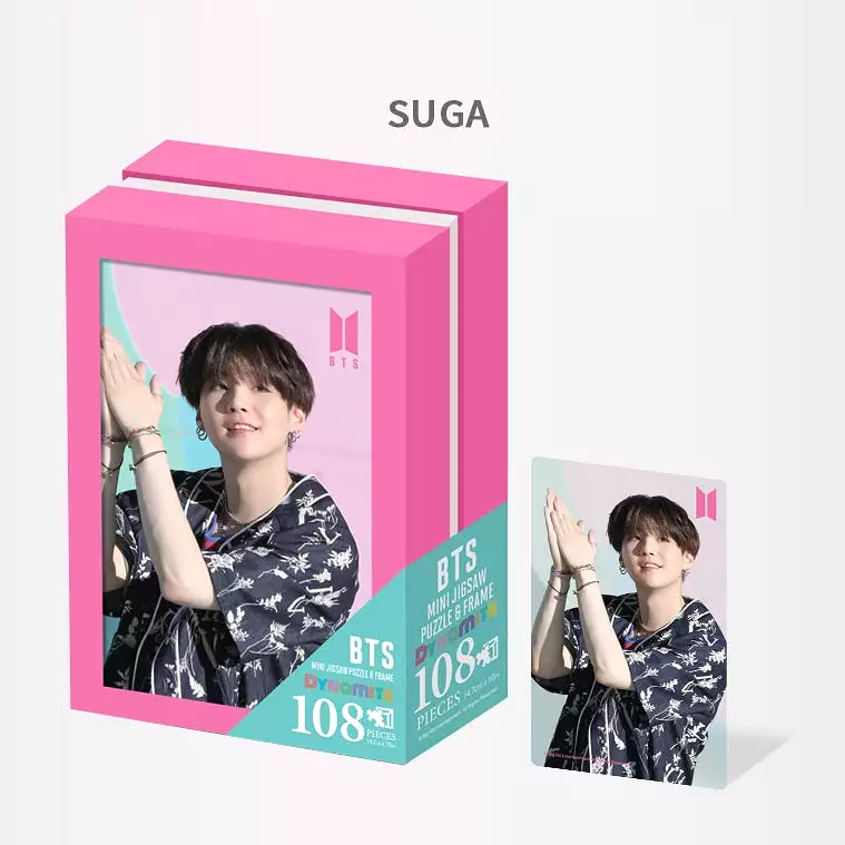 BTS DYNAMITE Frame Jigsaw Puzzle 108 Pieces Kpop Goods Photo V RM Jin Suga J-hope Jimin Jung Kook