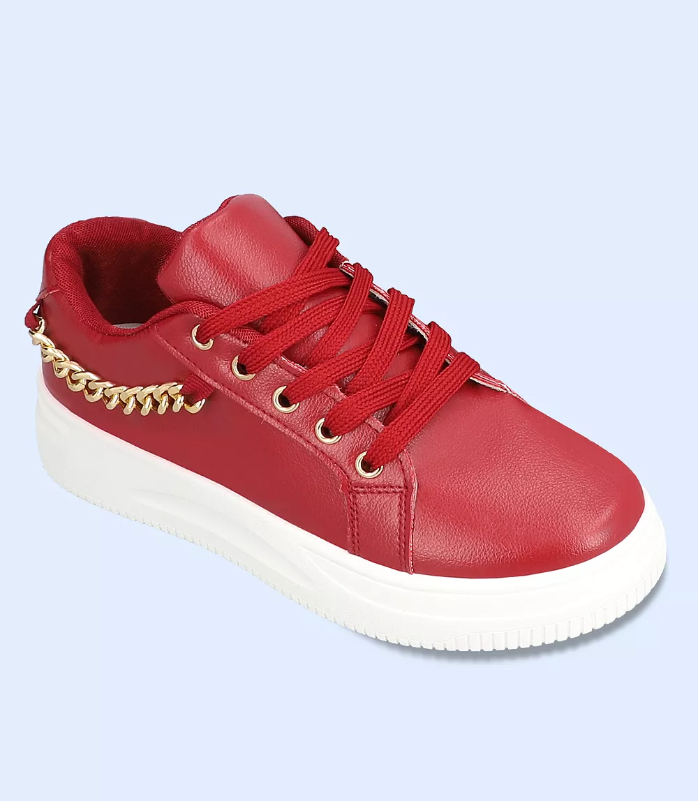 BW8262-MAROON-Women Sports Shoes