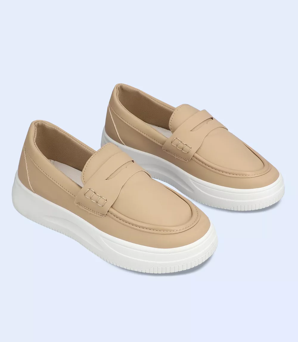 BW8275-BEIGE-Women Sports Shoes