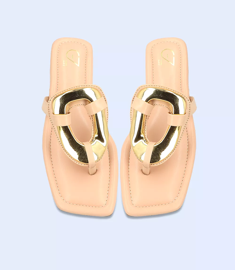 BW9290-NUDE-Women Chappal