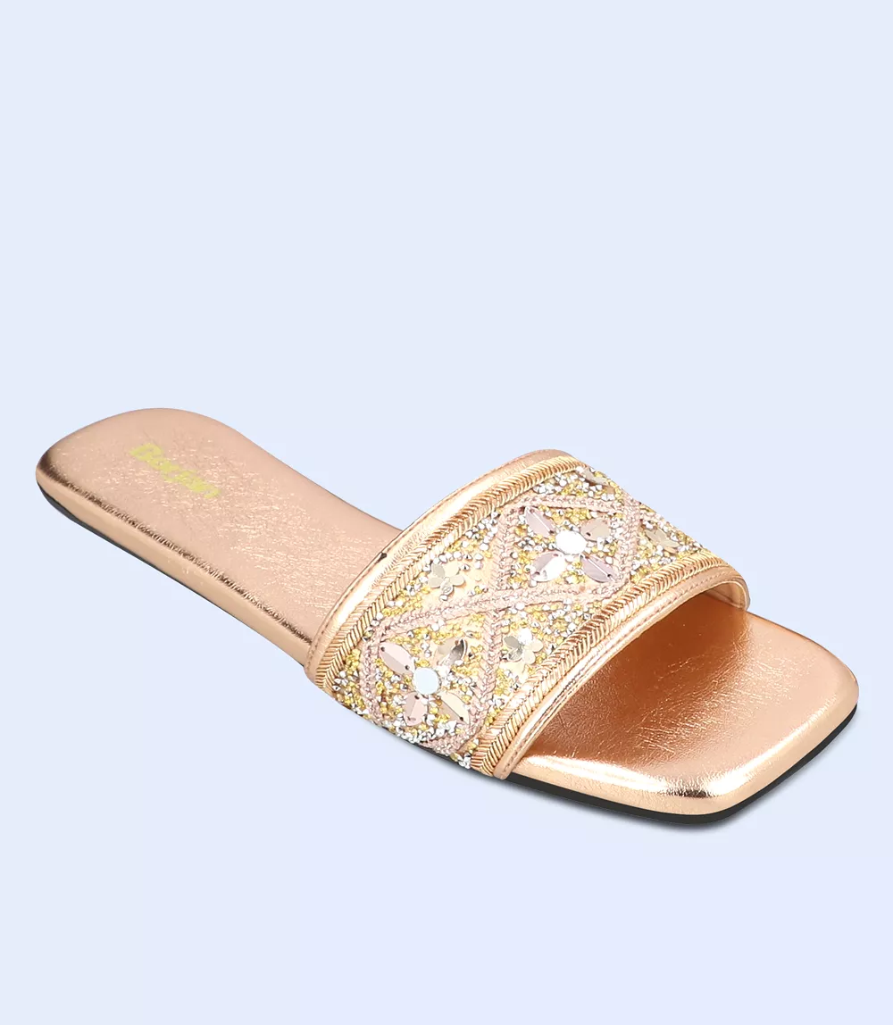 BW9494-ROSE GOLD-Women Slipper