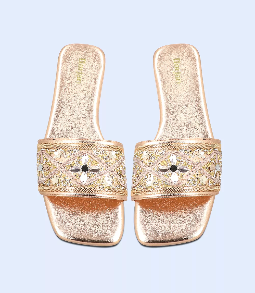 BW9494-ROSE GOLD-Women Slipper