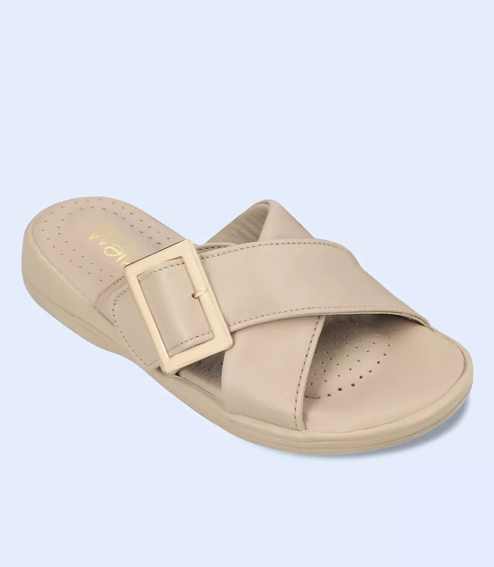 BW9515-FAWN-Women Slipper