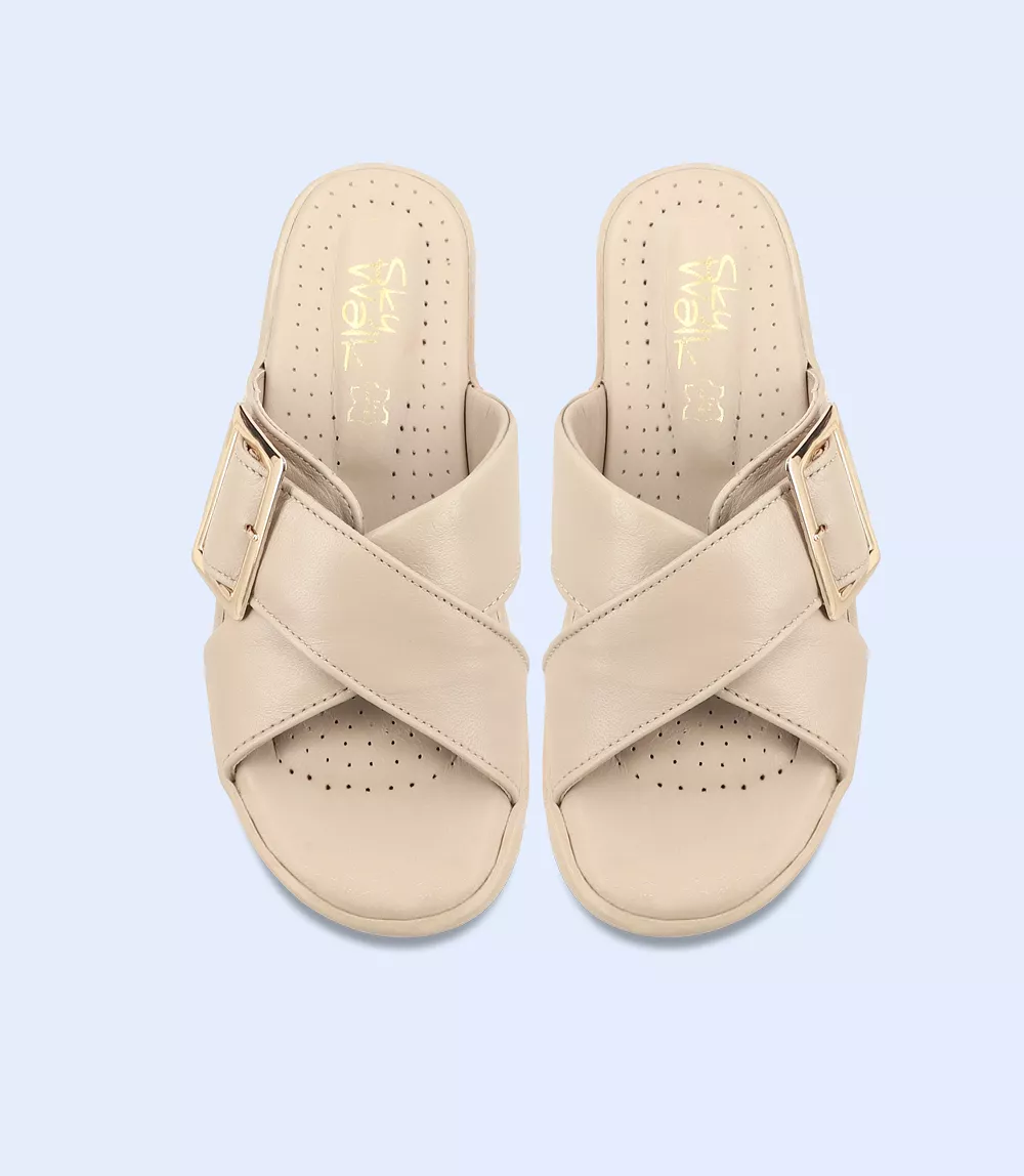 BW9515-FAWN-Women Slipper