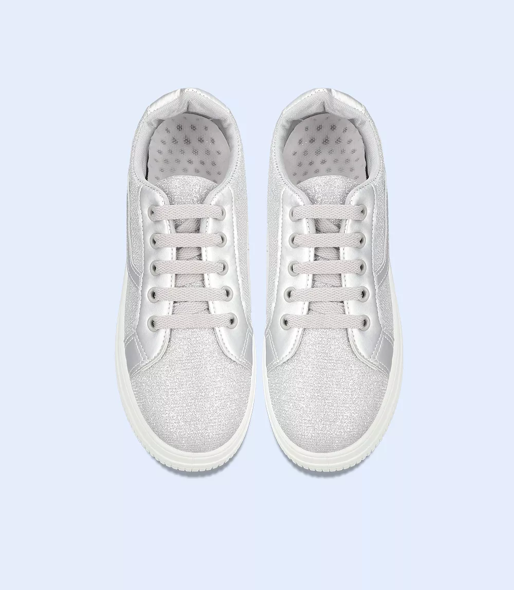 BW9560-SILVER-Women Sports Shoes