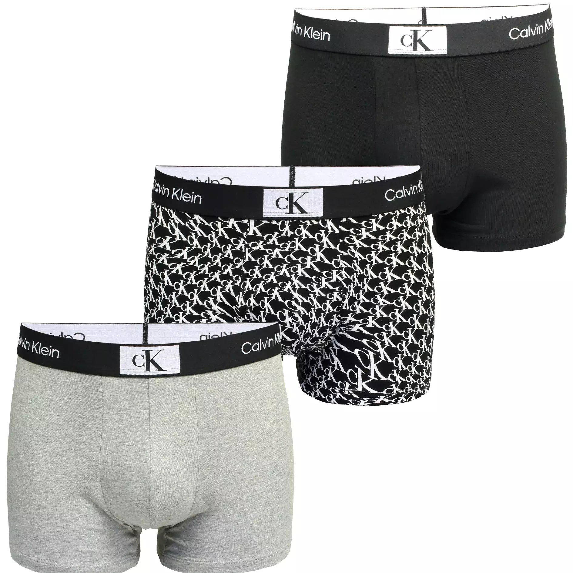 Calvin Klein Mens CK One Boxer Trunk (3-Pack)