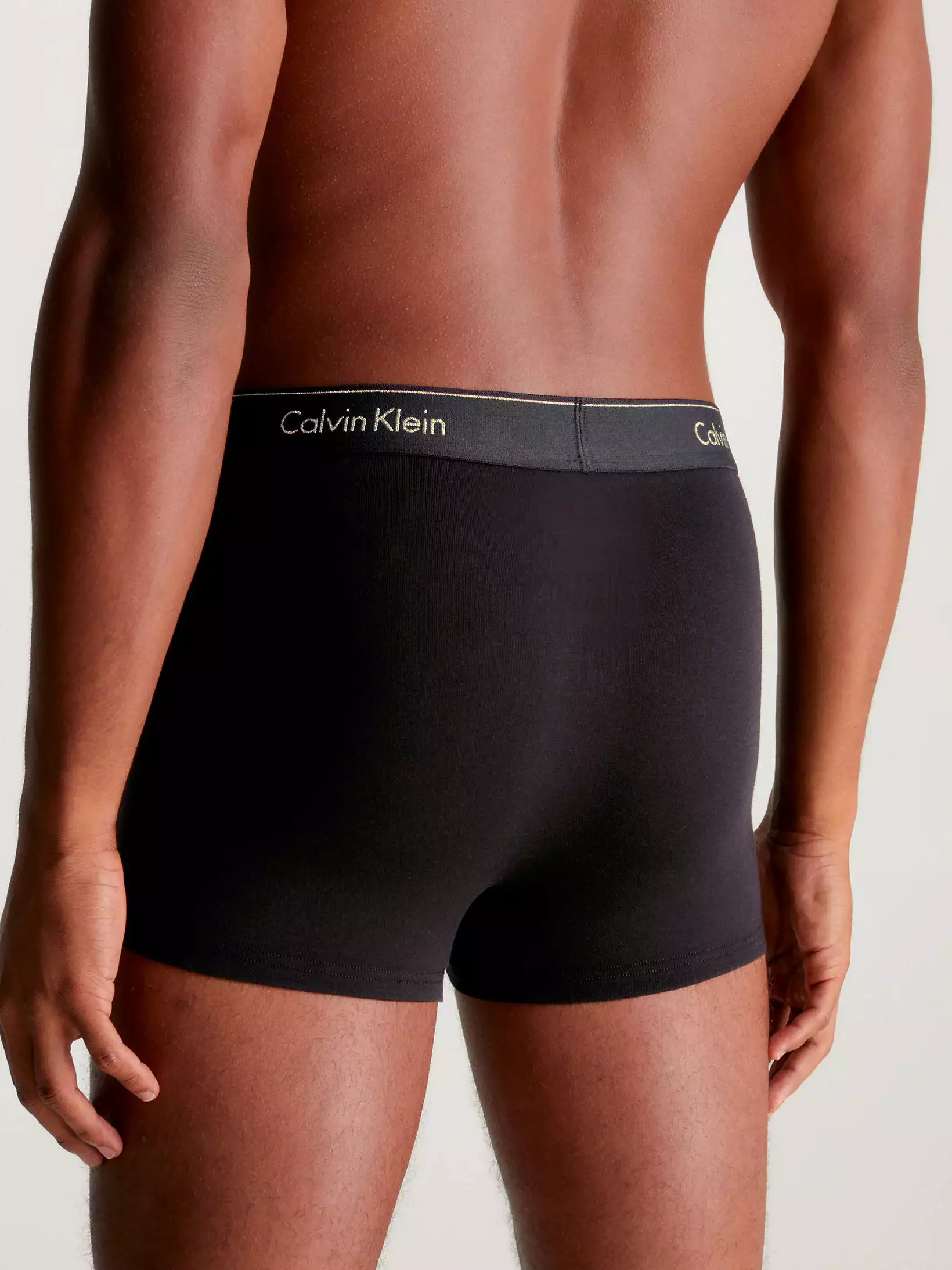 Calvin Klein Mens Low Rise Boxer Trunks (3-Pack)