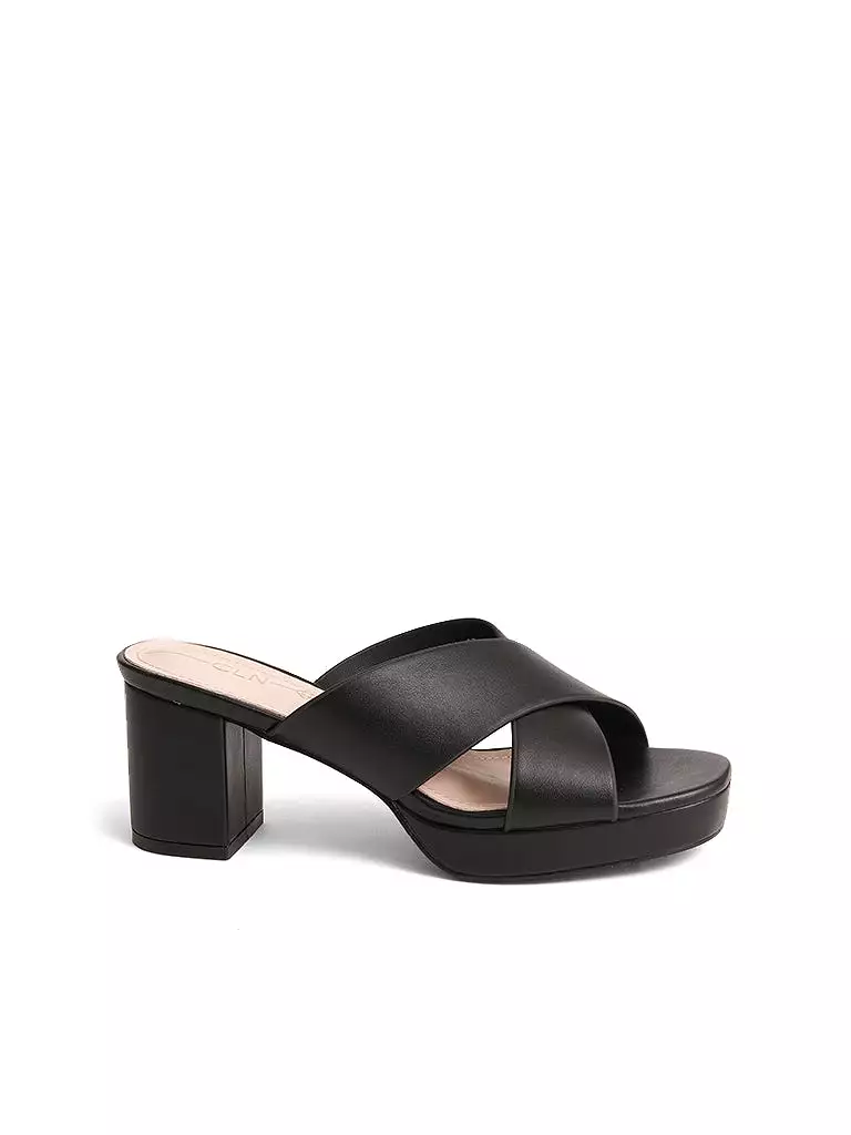 Carlina Heeled Slides