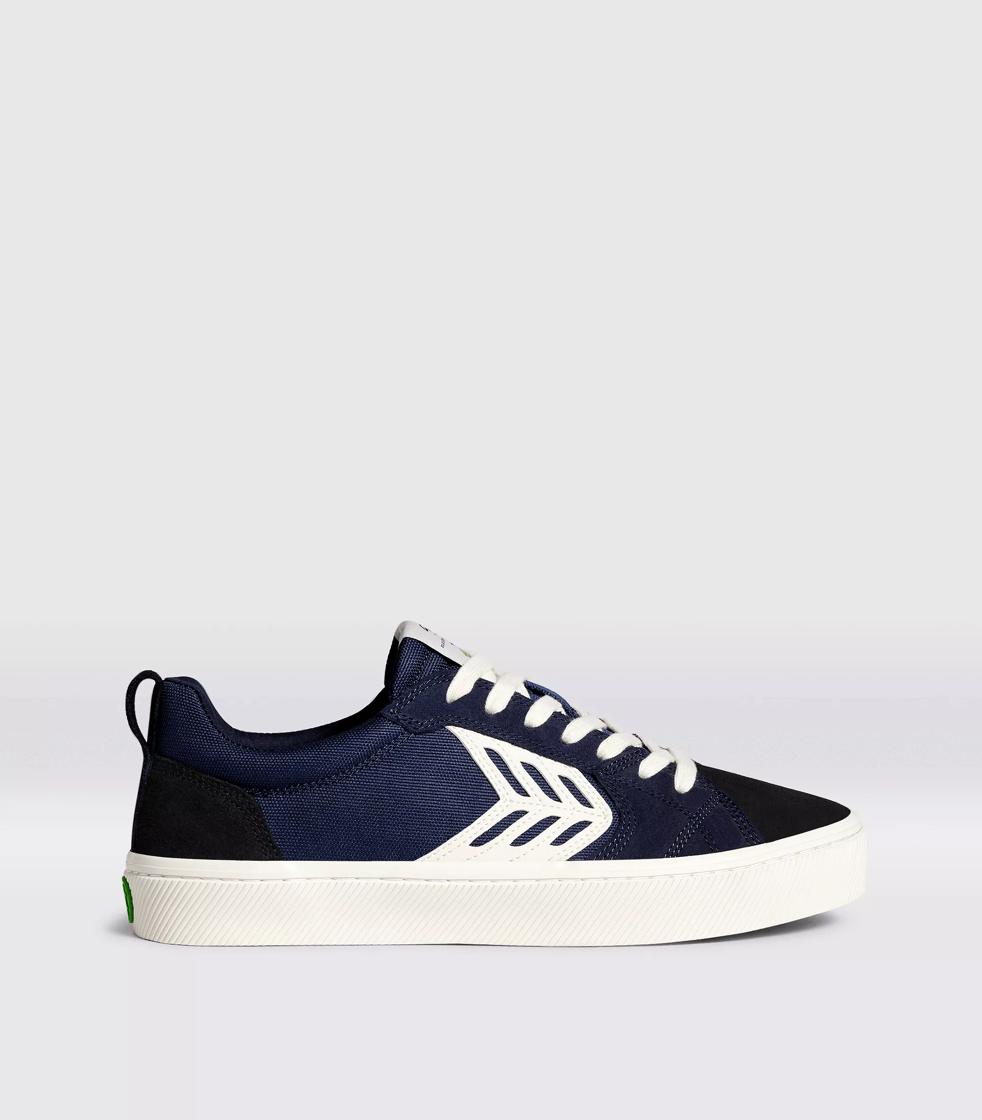 CATIBA PRO Low master-piece Navy Cordura Black Suede Ivory Logo Sneaker Women