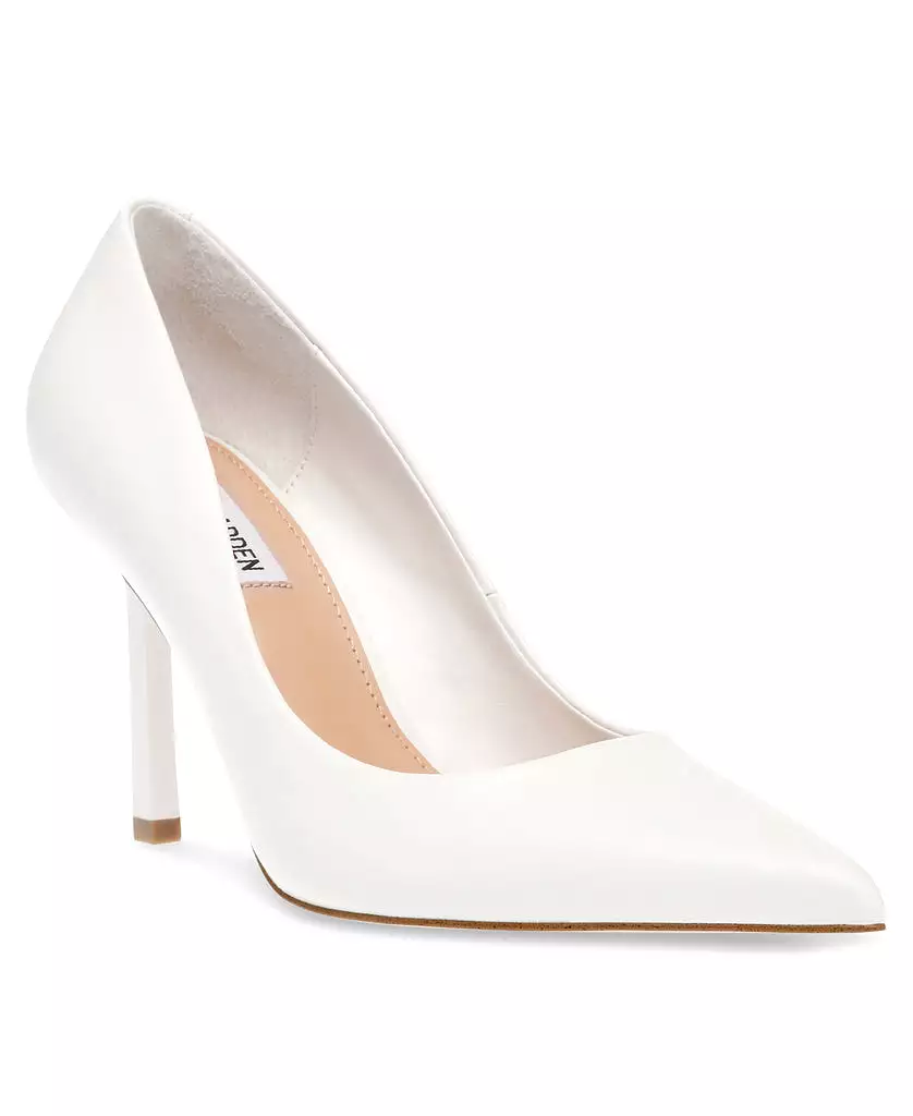 Classie Pump WHITE LEATHER