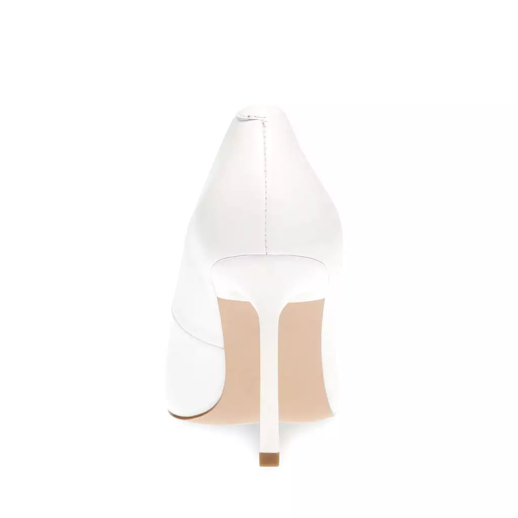 Classie Pump WHITE LEATHER